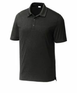 Sport-Tek ® PosiCharge ® Strive Polo -Golf Clubs Sales 2023 10882 Black 5 ST530BlackFormFront 337W 04115.1674139957