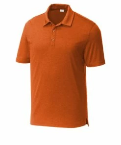 Sport-Tek ® PosiCharge ® Strive Polo -Golf Clubs Sales 2023 10882 TxOrange 5 ST530TxOrangeFormFront 1200W 27046.1674139957