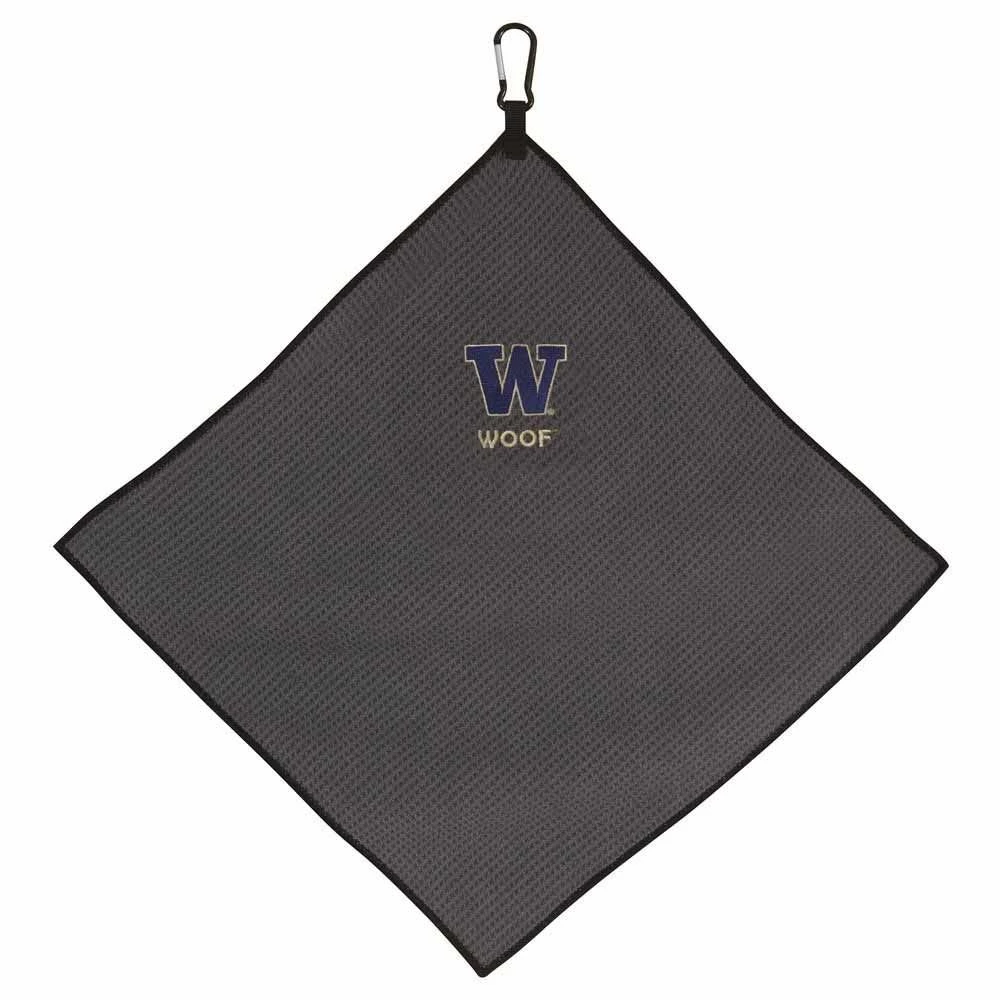 Team Effort NCAA 15" X 15" Grey Microfiber Towel 3 Team Effort NCAA 15" X 15" Grey Microfiber Towel