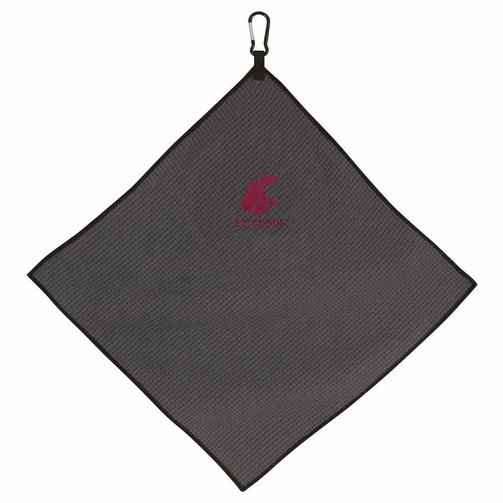 Team Effort NCAA 15" X 15" Grey Microfiber Towel 4 Team Effort NCAA 15" X 15" Grey Microfiber Towel - Image 2