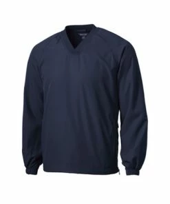 Sport-Tek® V-Neck Raglan Wind Shirt -Golf Clubs Sales 2023 3335 TrueNavy 5 JST72TrueNavyFlatFront 1200W 36454.1640902135