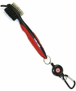 Global Tour Golf Player's Aid Bulls-Eye Brush Black