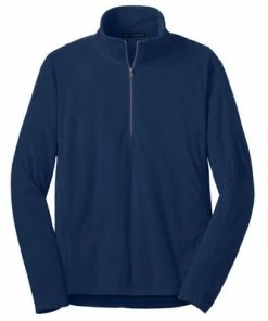 Port Authority® Microfleece 1/2-Zip Pullover -Golf Clubs Sales 2023 5089 TrueNavy 5 F224TrueNavyFlatFront 1200W 63677.1674246658