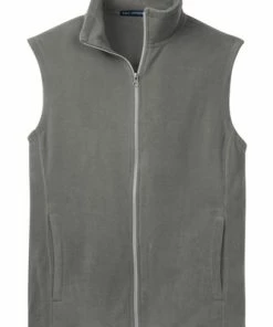 Port Authority® Microfleece Vest -Golf Clubs Sales 2023 5098 PearlGrey 5 F226PearlGreyFlatFront 1200W 54307.1673454833