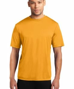 Port Authority Port & Company® Performance Tee -Golf Clubs Sales 2023 6522 Gold 1 PC380GoldModelFront 1200W 97770.1642956229