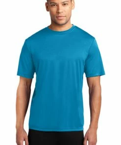 Port Authority Port & Company® Performance Tee -Golf Clubs Sales 2023 6522 NeonBlue 1 PC380NeonBlueModelFront 1200W 45554.1642956229