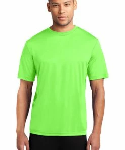 Port Authority Port & Company® Performance Tee -Golf Clubs Sales 2023 6522 NeonGreen 1 PC380NeonGreenModelFront 1200W 62577.1642956229