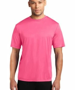 Port Authority Port & Company® Performance Tee -Golf Clubs Sales 2023 6522 NeonPink 1 PC380NeonPinkModelFront 1200W 27518.1642956229
