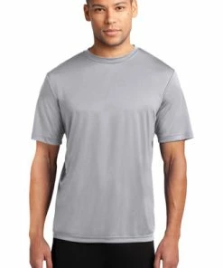 Port Authority Port & Company® Performance Tee -Golf Clubs Sales 2023 6522 Silver 1 PC380SilverModelFront 1200W 50274.1642956229