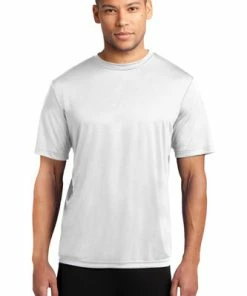 Port Authority Port & Company® Performance Tee -Golf Clubs Sales 2023 6522 White 1 PC380WhiteModelFront 1200W 53816.1642956229