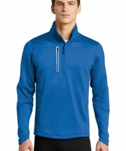 OGIO® ENDURANCE Fulcrum 1/4-Zip -Golf Clubs Sales 2023 6574 ElectricBlue 1 OE701ElectricBlueModelFront1 1200W 46933.1640957413
