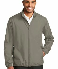 Port Authority® Zephyr Full-Zip Jacket 9 Port Authority® Zephyr Full-Zip Jacket -Golf Clubs Sales 2023 7718 StratusGrey 1 J344StratusGreyModelFront 1200W 41160.1640901659