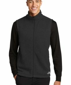 The North Face ® Sweater Fleece Vest -Golf Clubs Sales 2023 9805 TNFBlkHthr 1 NF0A47FATNFBlkHthrModelFront3 1200W 90032.1673462326