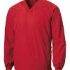 Sport-Tek® V-Neck Raglan Wind Shirt -Golf Clubs Sales 2023 JST72 truered form front GA18 55061.1674246105