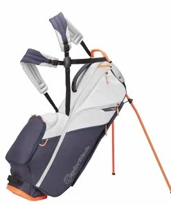 TaylorMade FlexTech Lite Stand Bag, Grey/White