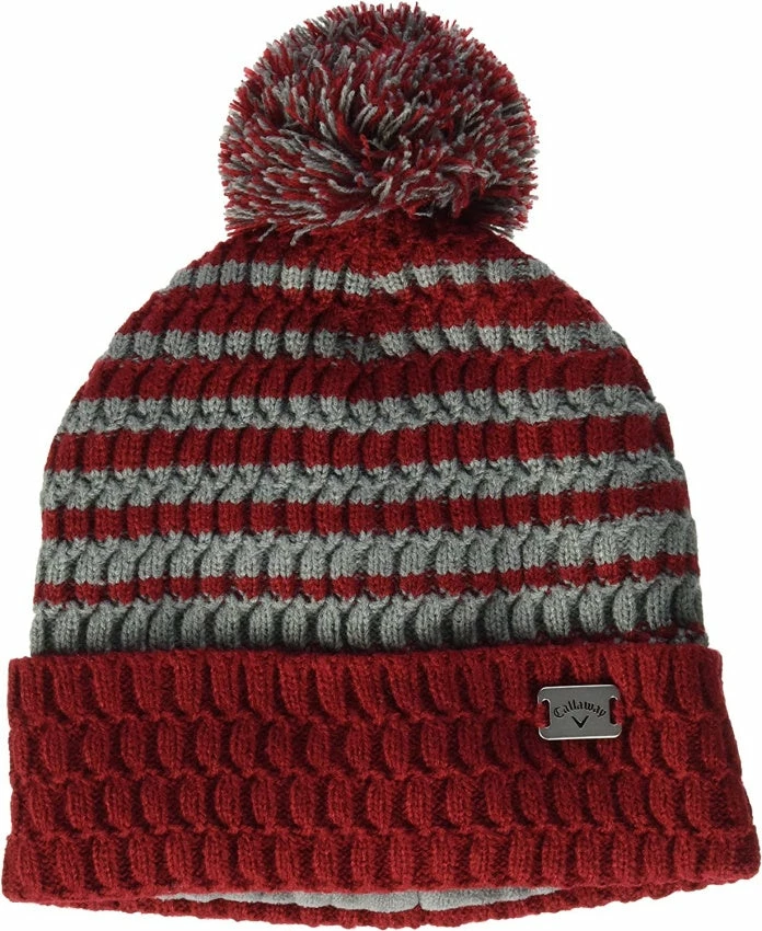 Callaway Pom Pom Beanie Toboggan OSFM Winter Cap Choose Your Color 6 Callaway Pom Pom Beanie Toboggan OSFM Winter Cap Choose Your Color - Image 4