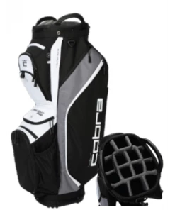 Cobra UltraLight Pro Cart Bag - Black/White
