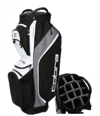 Cobra UltraLight Pro Cart Bag - Black/White 3 Cobra UltraLight Pro Cart Bag - Black/White