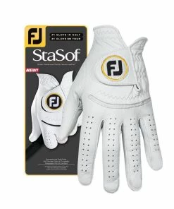 FootJoy Men's StaSof Glove - White - Prior Generation