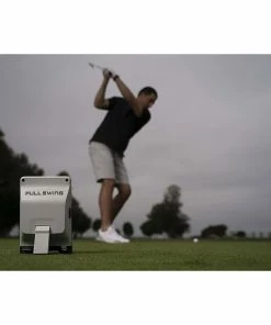 Full Swing KIT Golf Launch Monitor -Golf Clubs Sales 2023 full swing launch monitor phone in action itempicture
