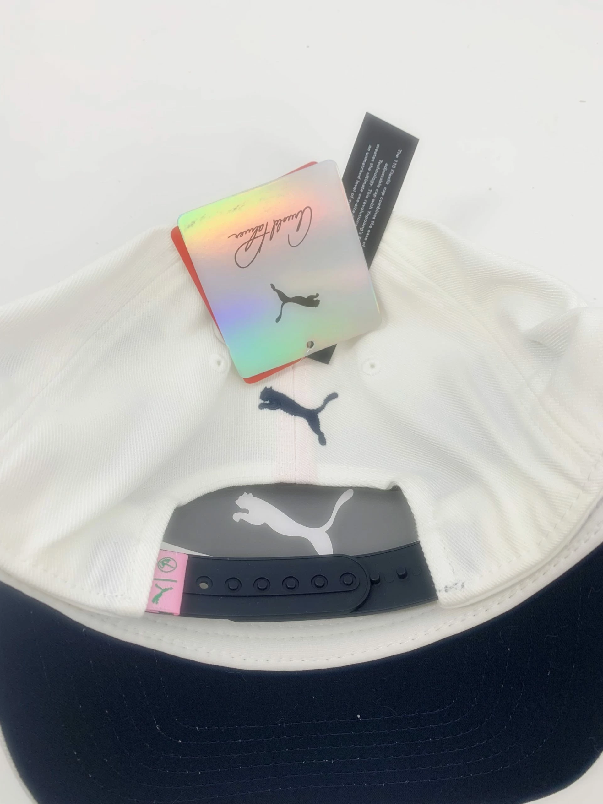 Puma Golf 2022 Arnold Palmer Umbrella White Snapback Hat 110 Tour Exclusive LTD. 3 Puma Golf 2022 Arnold Palmer Umbrella White Snapback Hat 110 Tour Exclusive LTD. - Image 2