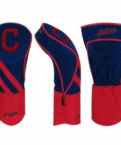 Team Effort MLB Driver Headcover -Golf Clubs Sales 2023 mcarthur sports mlb driver headcover cleveland indians