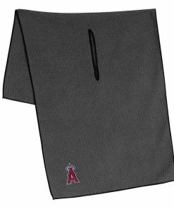Team Effort MLB 19" X 41" Grey Microfiber Towel -Golf Clubs Sales 2023 mcarthur sports mlb grey microfiber towel los angeles angels