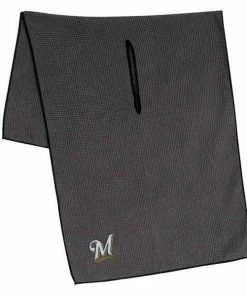 Team Effort MLB 19" X 41" Grey Microfiber Towel -Golf Clubs Sales 2023 mcarthur sports mlb grey microfiber towel milwaukee brewers