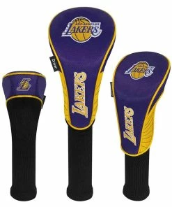 Team Effort NBA Set Of 3 Headcovers -Golf Clubs Sales 2023 mcarthur sports nba set of 3 headcovers la lakers