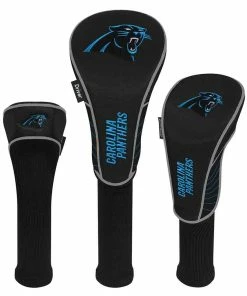 Team Effort NFL Set Of 3 Headcovers -Golf Clubs Sales 2023 mcarthur sports nfl set of 3 headcovers carolina panthers