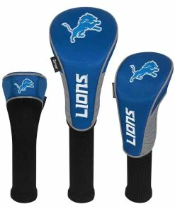 Team Effort NFL Set Of 3 Headcovers -Golf Clubs Sales 2023 mcarthur sports nfl set of 3 headcovers detroit lions