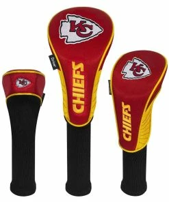 Team Effort NFL Set Of 3 Headcovers -Golf Clubs Sales 2023 mcarthur sports nfl set of 3 headcovers kansas city chiefs