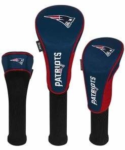Team Effort NFL Set Of 3 Headcovers -Golf Clubs Sales 2023 mcarthur sports nfl set of 3 headcovers new england patriots