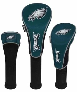 Team Effort NFL Set Of 3 Headcovers -Golf Clubs Sales 2023 mcarthur sports nfl set of 3 headcovers philadelphia eagles