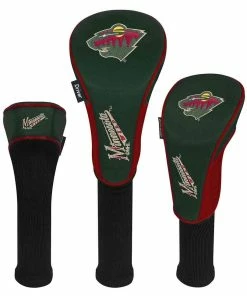 Team Effort NHL Set Of 3 Headcovers -Golf Clubs Sales 2023 mcarthur sports nhl set of 3 headcovers minnesota wild