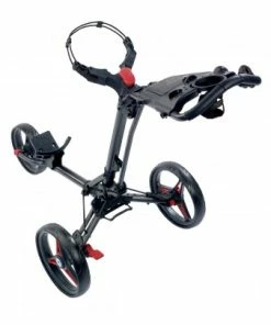 Push Carts Motocaddy P1 Push Trolley - Graphite Red -Golf Clubs Sales 2023 motocaddy z1 push trolley 3