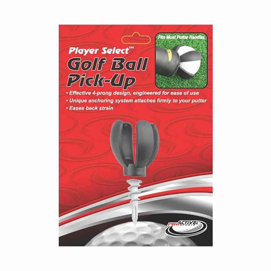 Pro Active Sports Player Select Golf Ball Pick-Up 3 Pro Active Sports Player Select Golf Ball Pick-Up