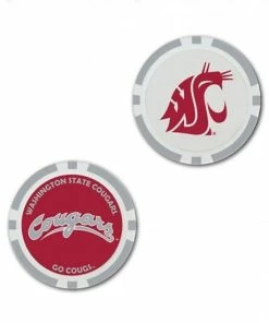 Team Effort NCAA Poker Chip Ball Marker -Golf Clubs Sales 2023 team effort ncaa poker chip ball marker washington state
