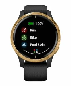 Garmin Venu GPS Watch 2019 -Golf Clubs Sales 2023 via0018 black gold 4 64965.1569645936