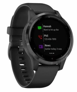 Garmin Vivoactive 4S GPS Watch 2019 -Golf Clubs Sales 2023 via0019 black slate 3 45733.1569646477